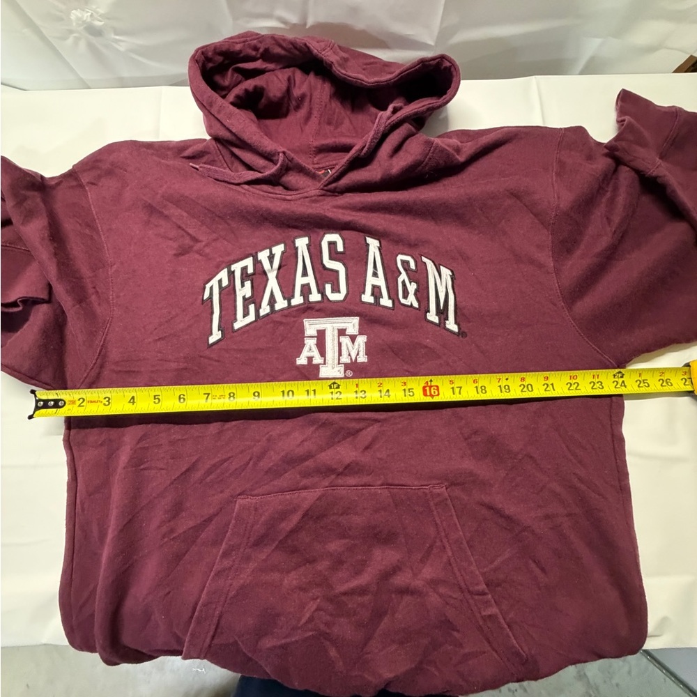 Texas A&M Maroon Hoodie - Picture 4 of 10